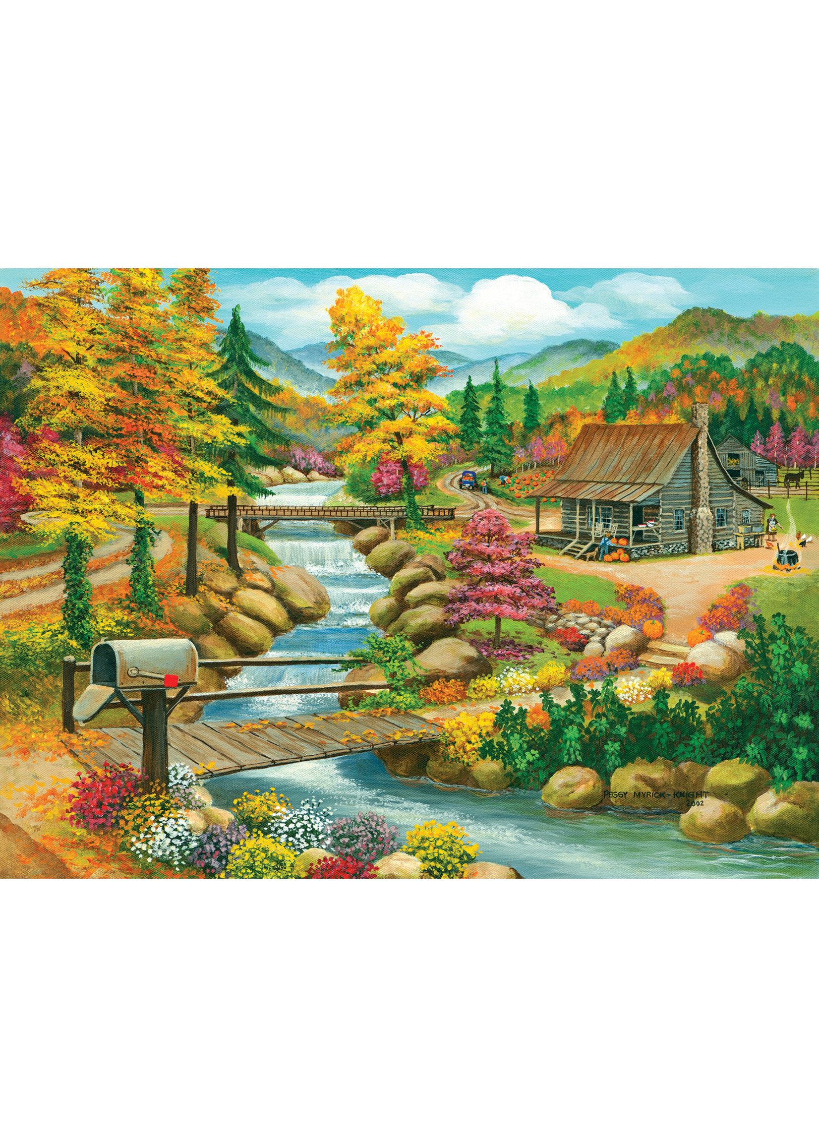 Sunsout Fall Season Puzzle 1000 Pieces