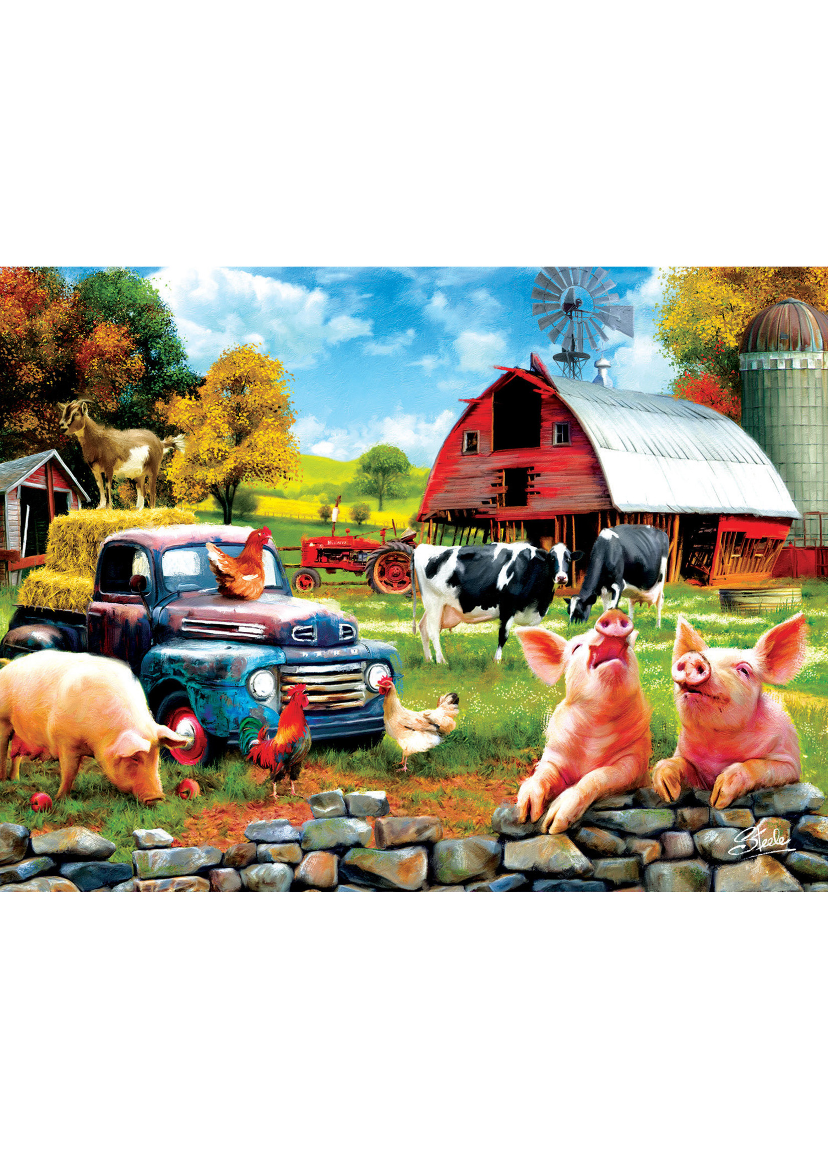 Sunsout Farm Days Puzzle 1000 Pieces