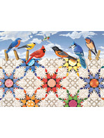 Sunsout Feathered Stars  Puzzle 500 Pieces
