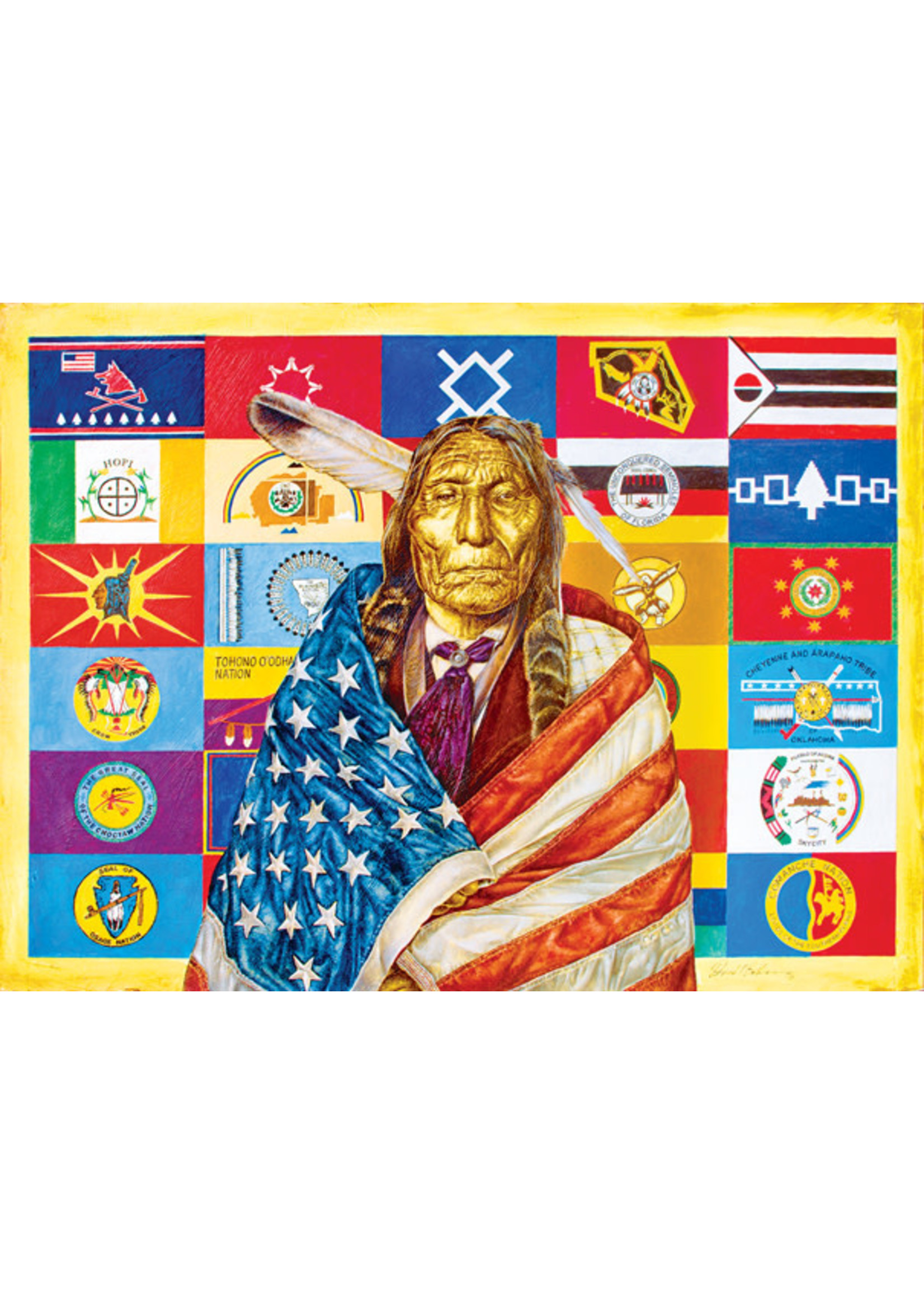 Sunsout Flags of Our fathers Puzzle 1000 Pieces