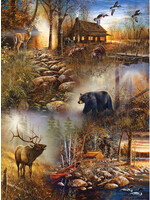 Sunsout Forest Collage Puzzle 1000 Pieces
