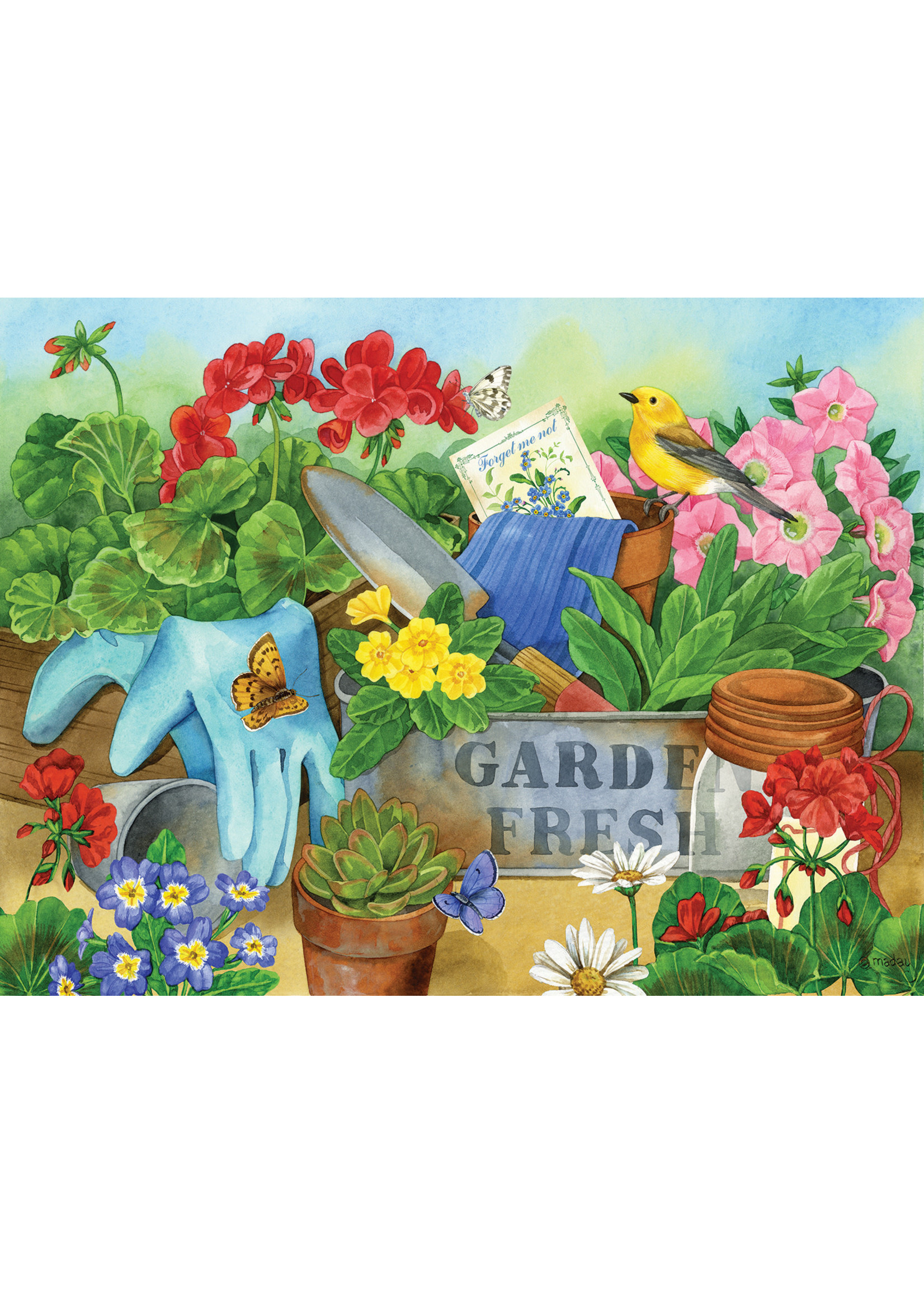 Sunsout Gardener's Table Puzzle 500 Pieces
