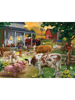 Sunsout Gathering in the Farmyard Puzzle 1000 Pieces