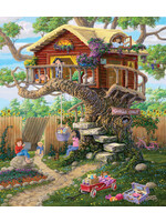 Sunsout Girls Clubhouse Puzzle 300 Large Pieces