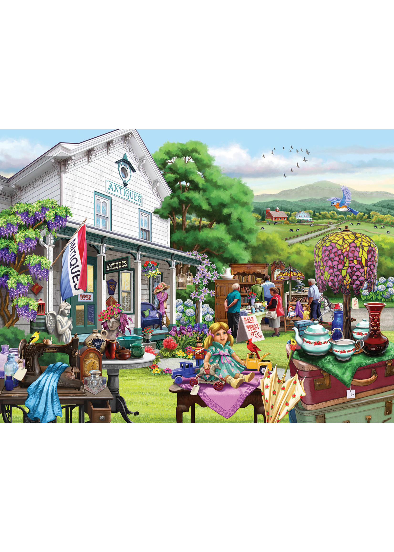 Sunsout Gone Antiqueing Puzzle 1000 Pieces