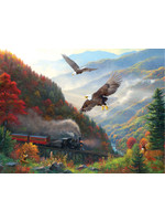 Sunsout Great Smoky Mountain Railroad 500pc