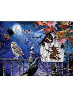 Sunsout Halloween Birdhouse Puzzle 500 Pieces