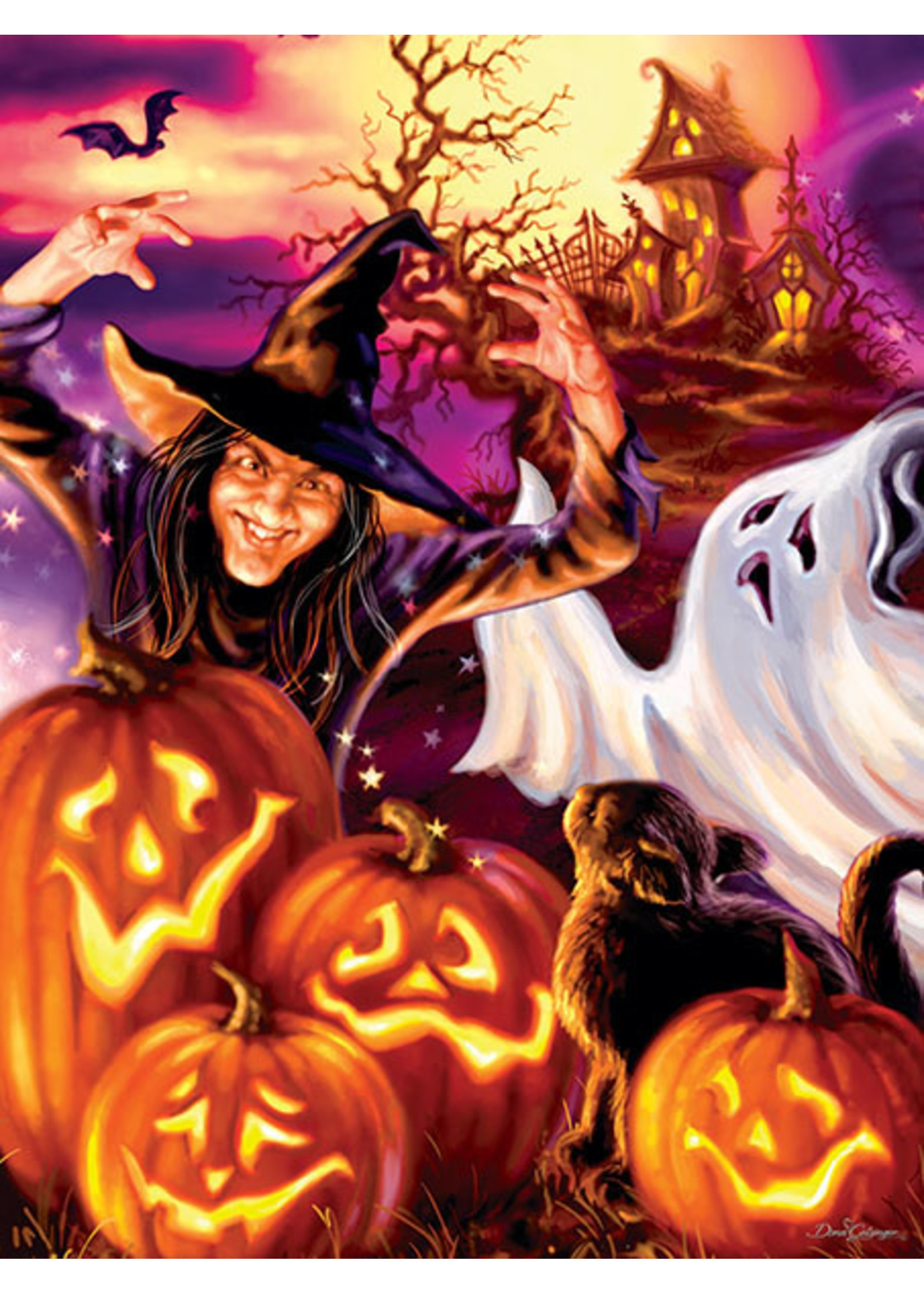 Sunsout Happy Haunts Puzzle 500 Pieces