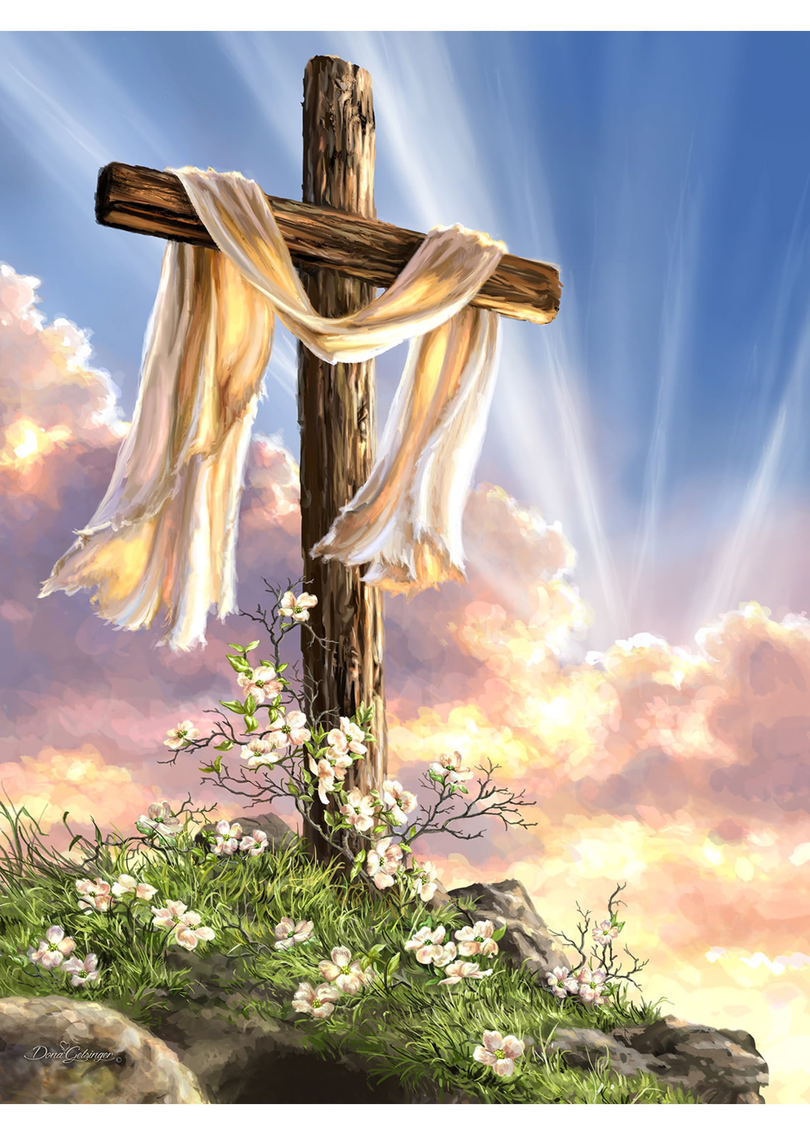 Sunsout He is Risen 500pc