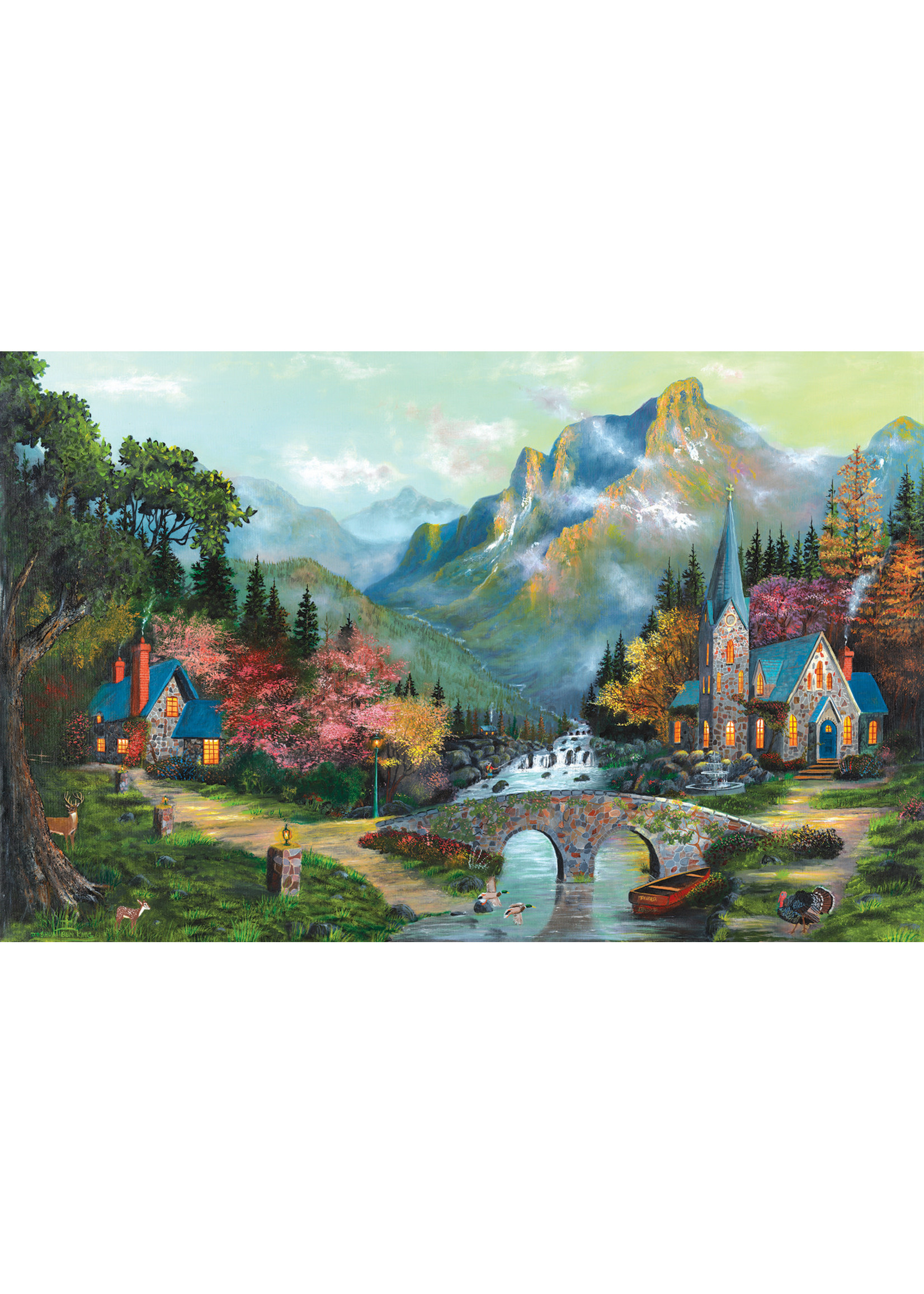 Sunsout Heaven's Overature Puzzle 1000 Pieces