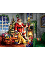 Sunsout Helping Santa Puzzle 300 Large Pieces