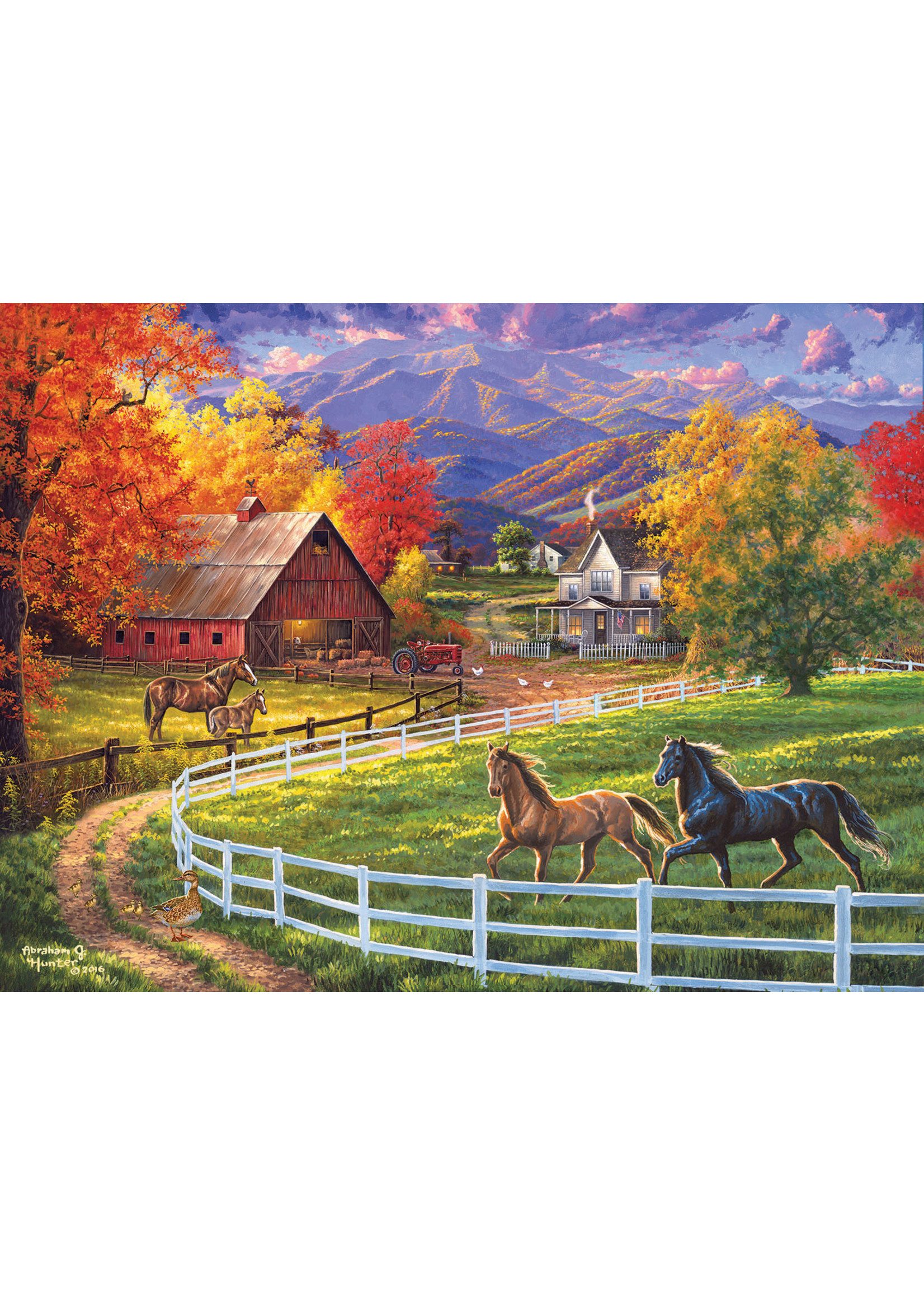 Sunsout Horse Valley Farm Puzzle 1000 Pieces