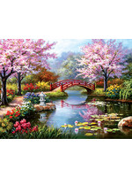 Sunsout Japanese Garden in Bloom Puzzle 300 Large Pieces