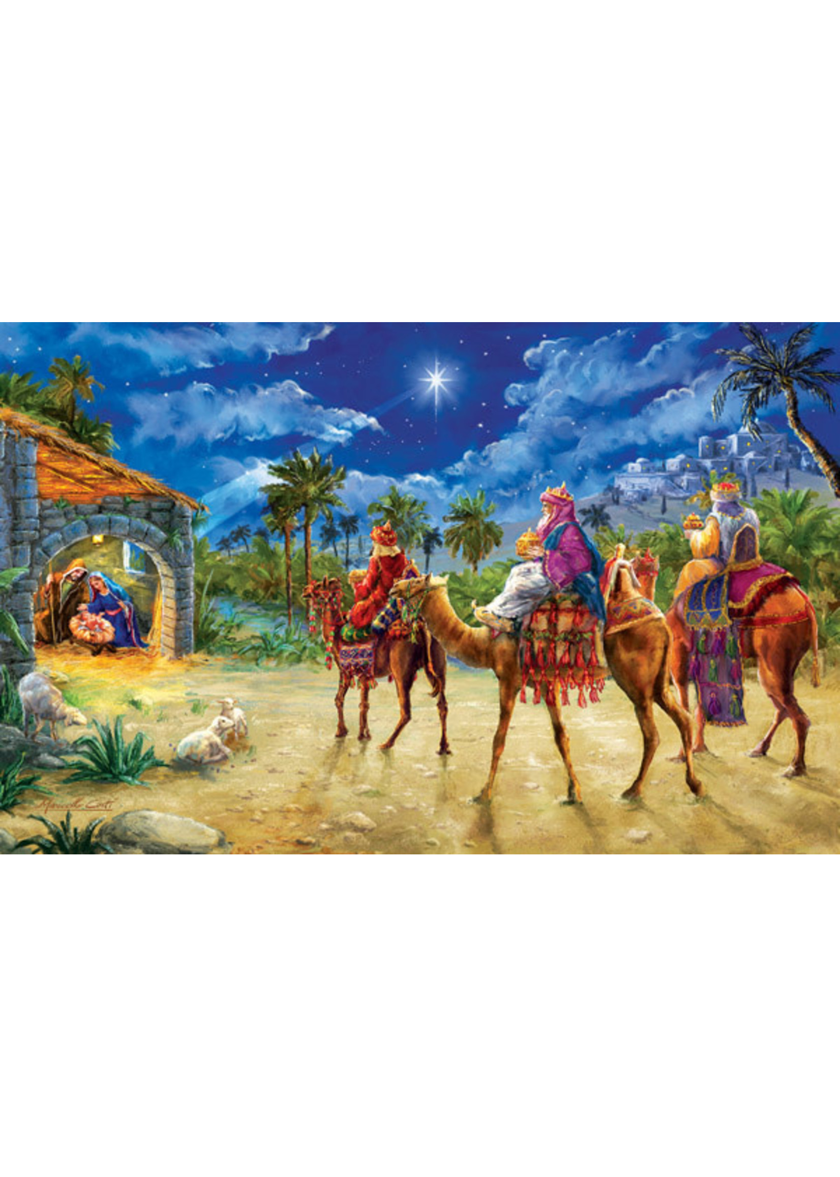 Sunsout Journey of the Magi 550pc