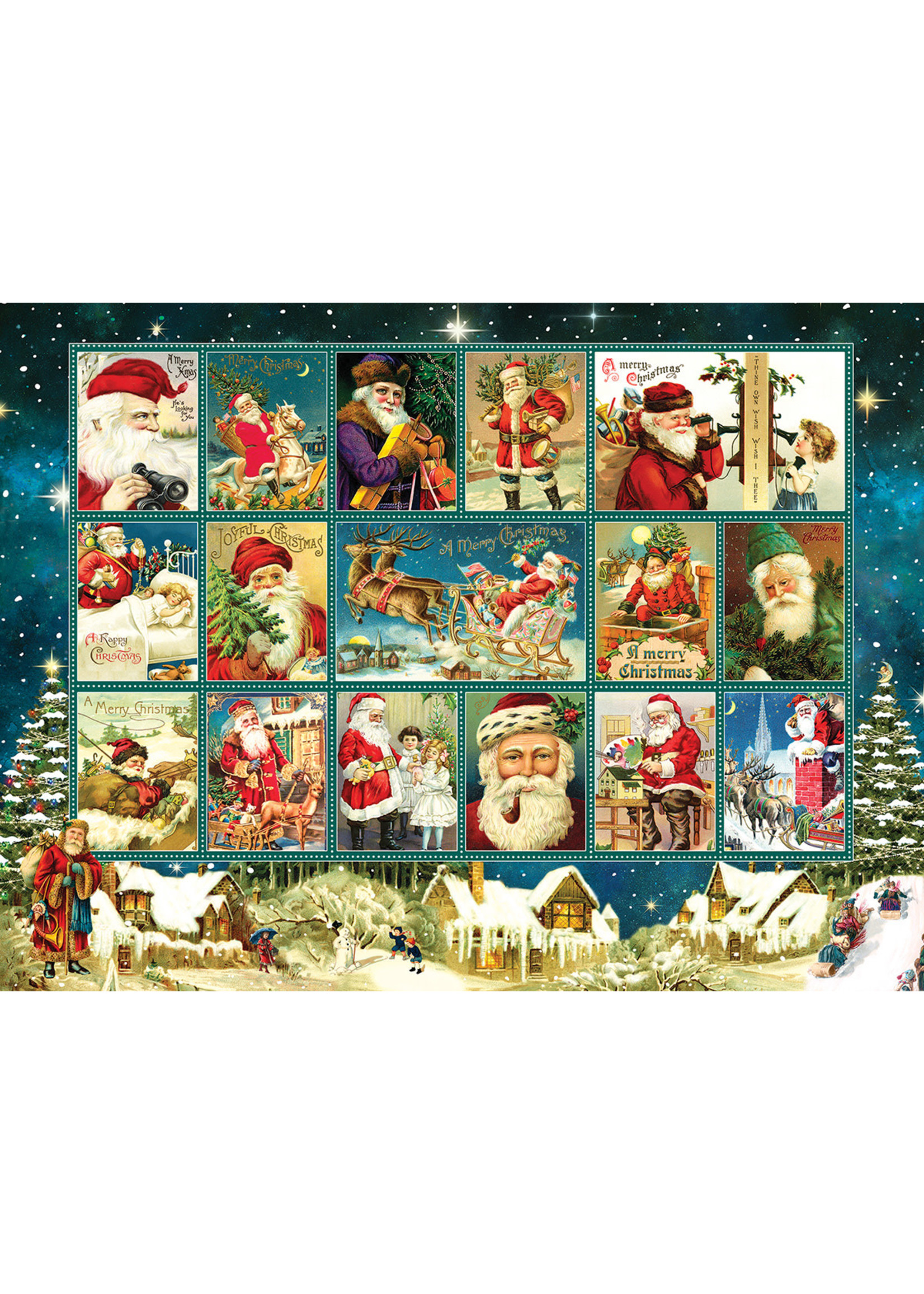 Sunsout *D Jolly Old Saint Nicholas Puzzle 300 Large Pieces
