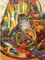 Sunsout Kitten and Wool Puzzle 1000 Pieces