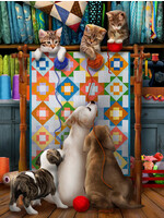 Sunsout Kitty High Jinx Puzzle 300 Large Pieces