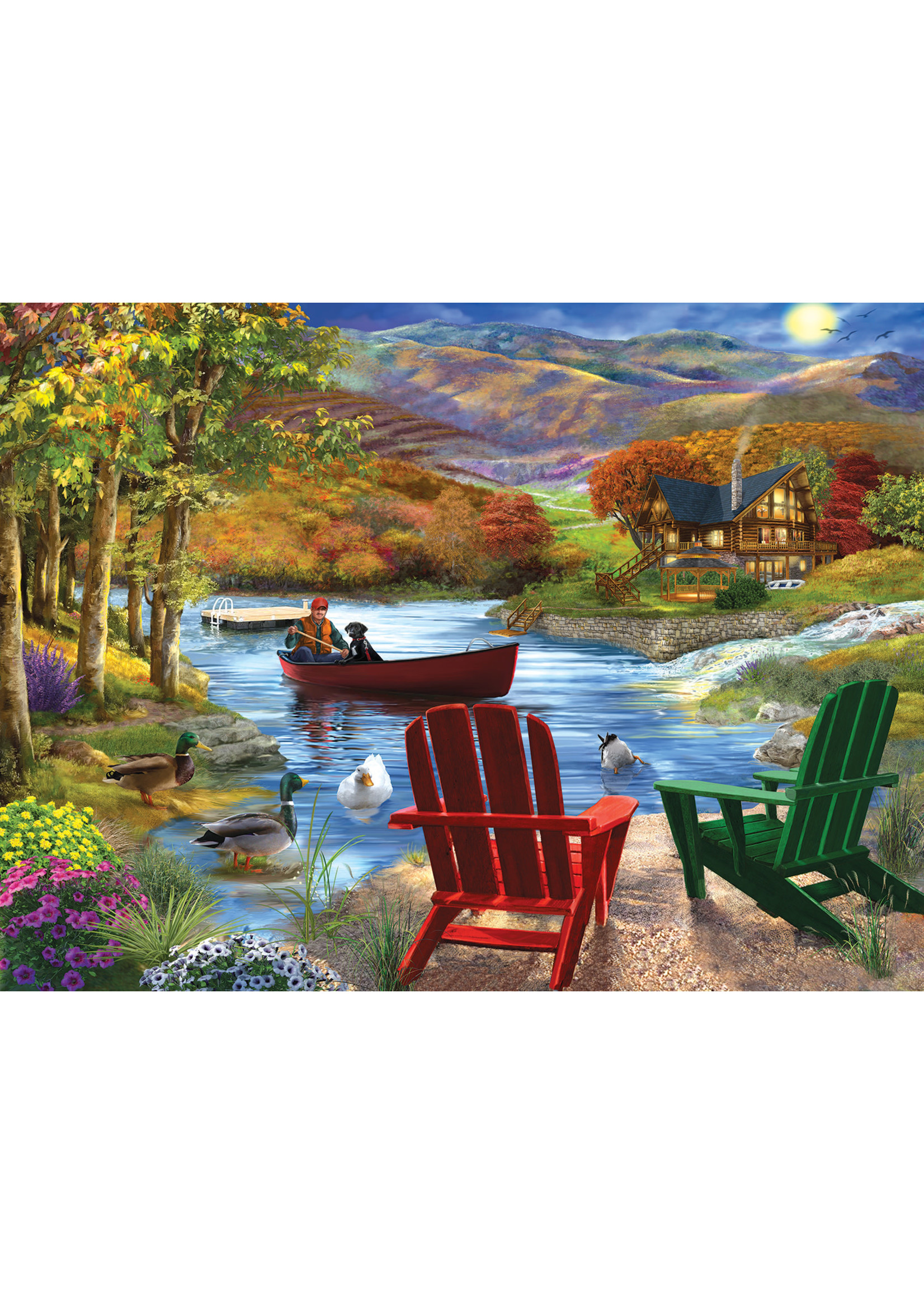 Sunsout Lake Life Puzzle 1000 Pieces
