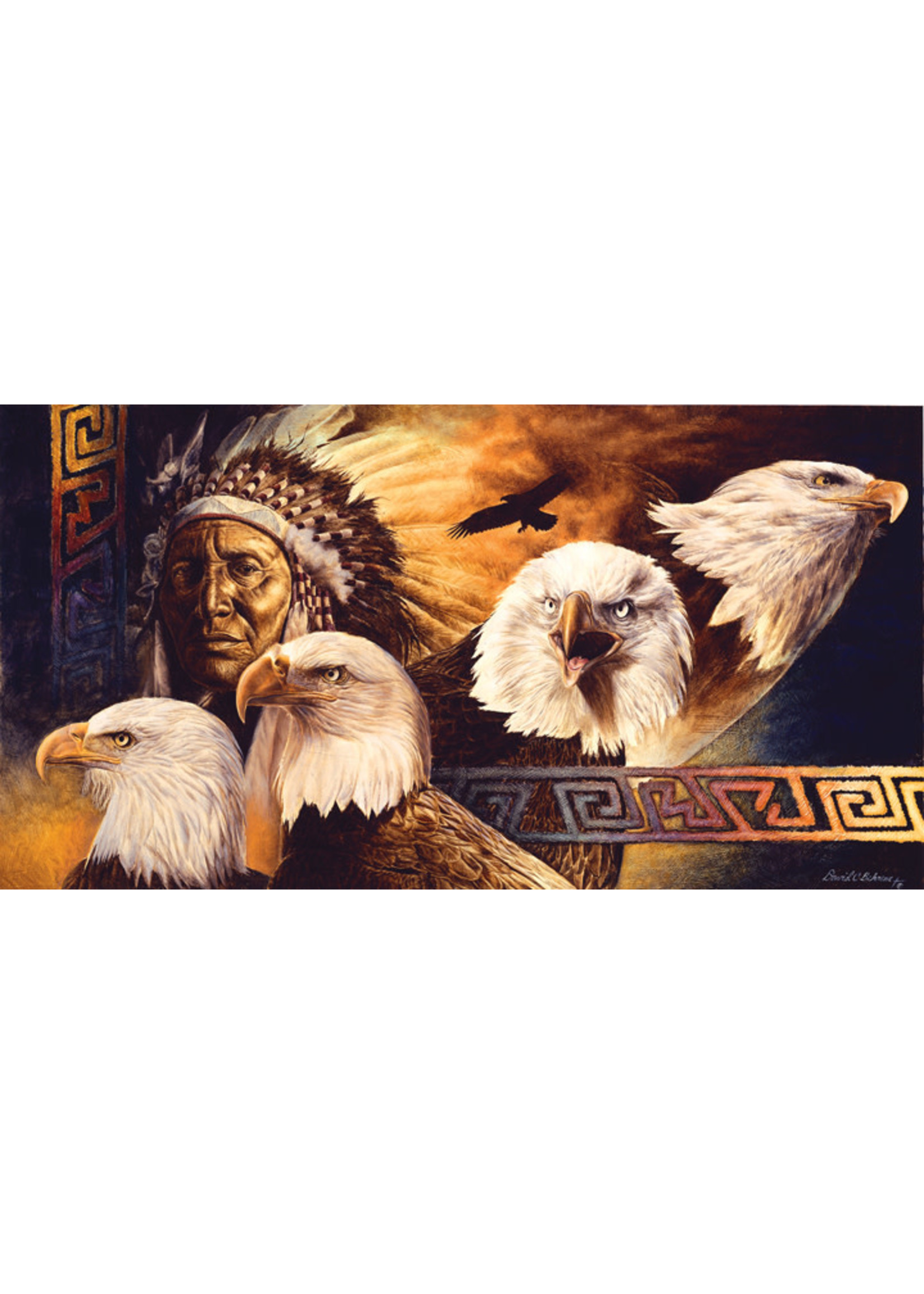 Sunsout Lakota Twilight Puzzle 500 Pieces