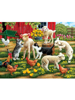 Sunsout Lambs on the Loose Puzzle 300 Large Pieces