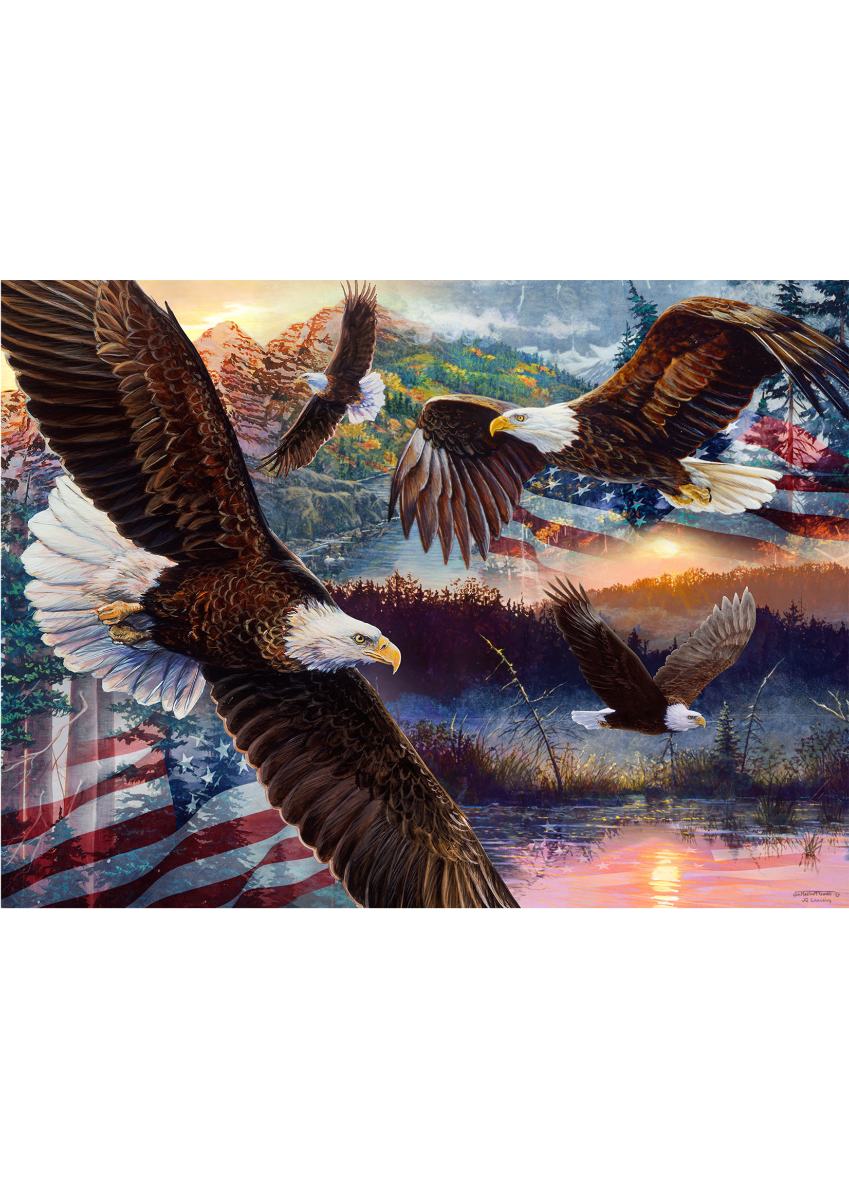 Sunsout Land of Freedom 1000pc