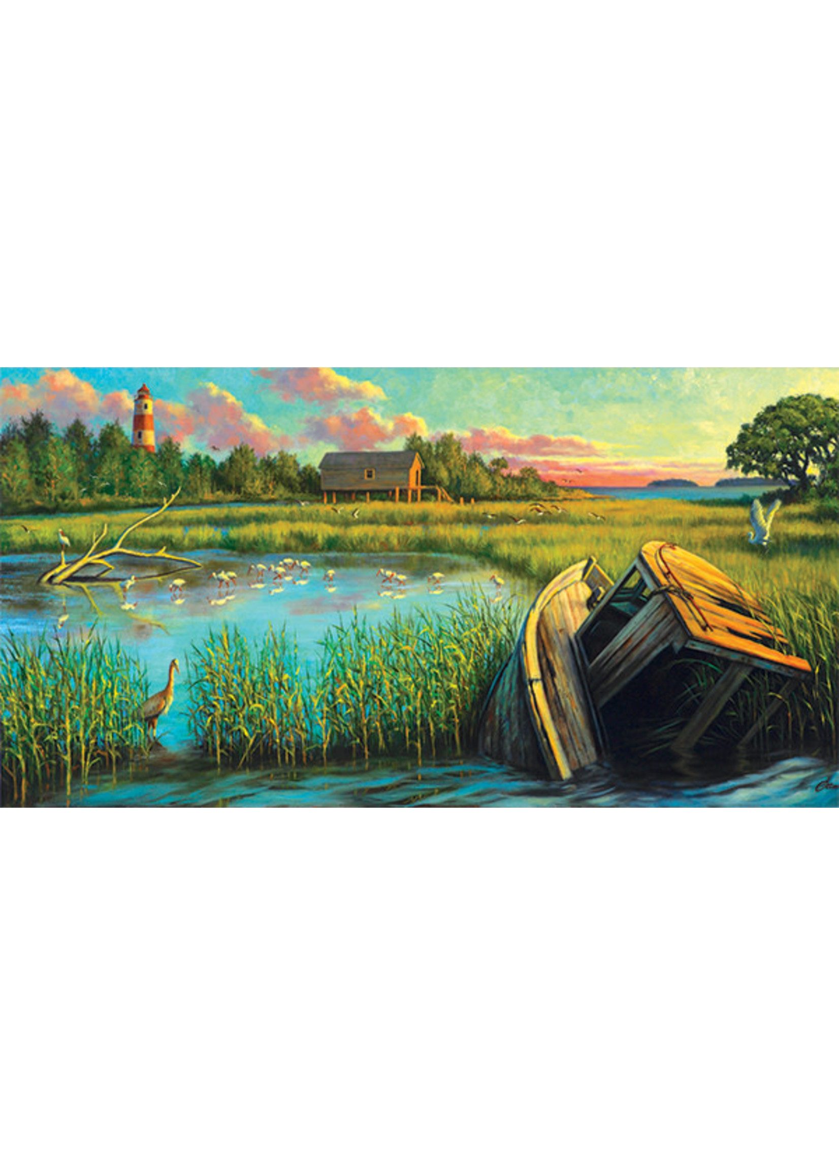 Sunsout Laughing Gull Creek Puzzle 500 Pieces