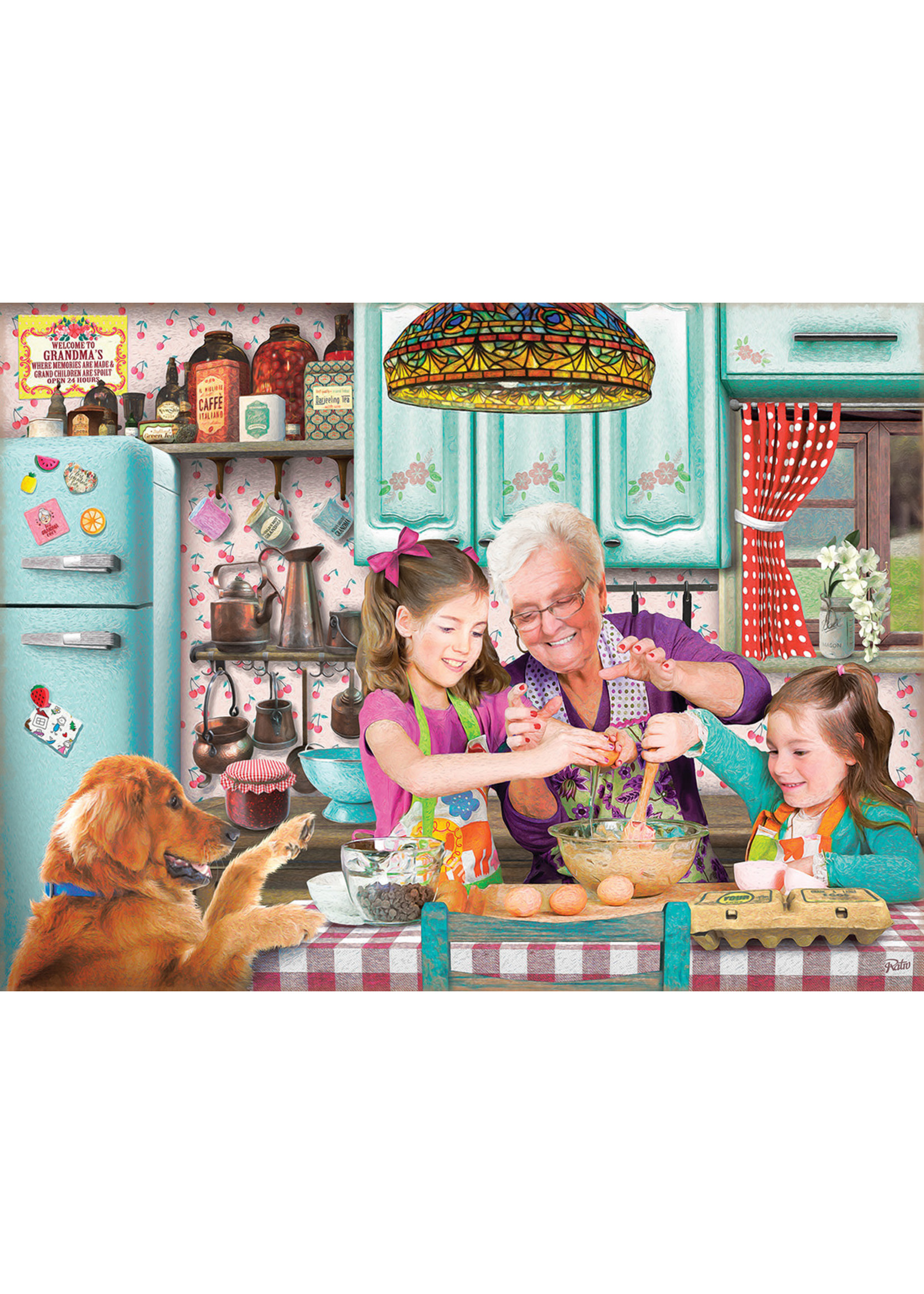 Sunsout Life is Better at Grandma's 1000pc