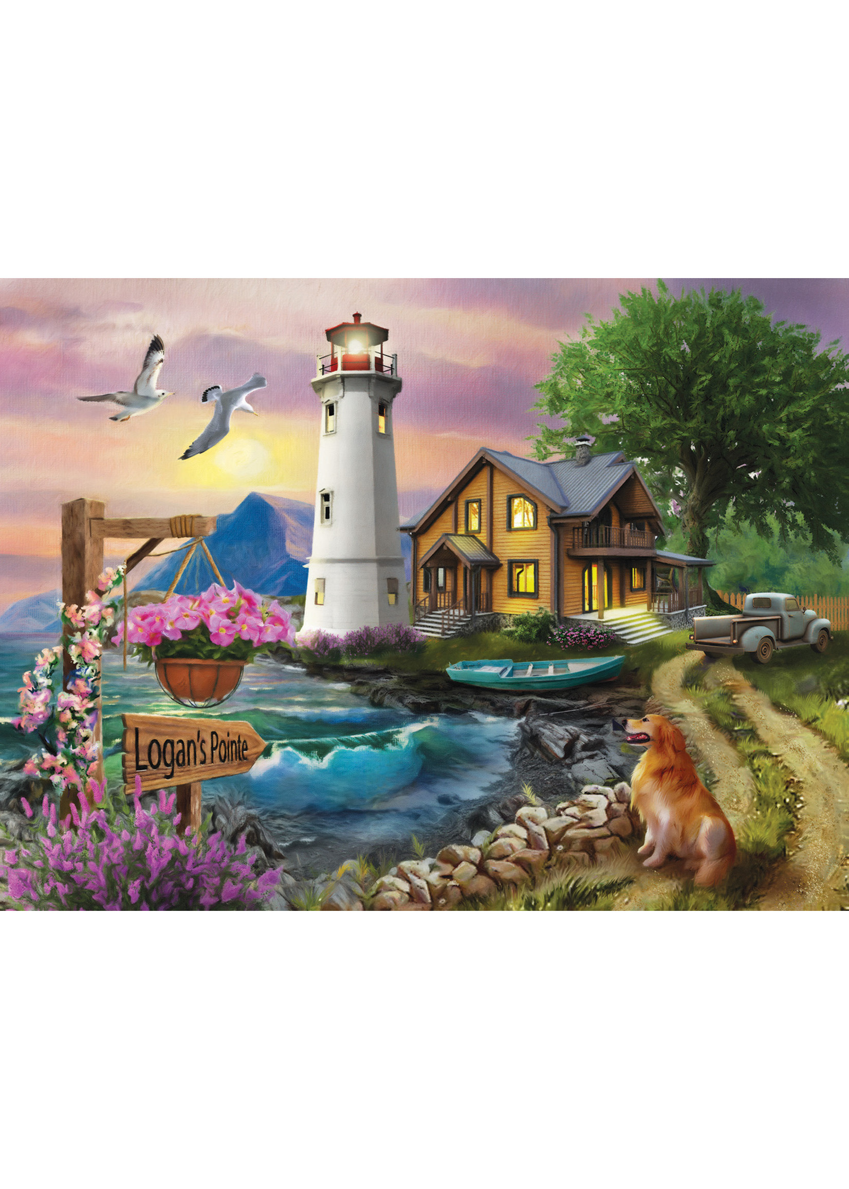 Sunsout Logan's Pointe Puzzle 1000 Pieces