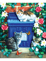 Sunsout Mail Box Kittens Puzzle 1000 Pieces
