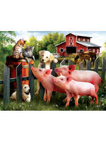 Sunsout Making New Friends 300pc Large Pieces