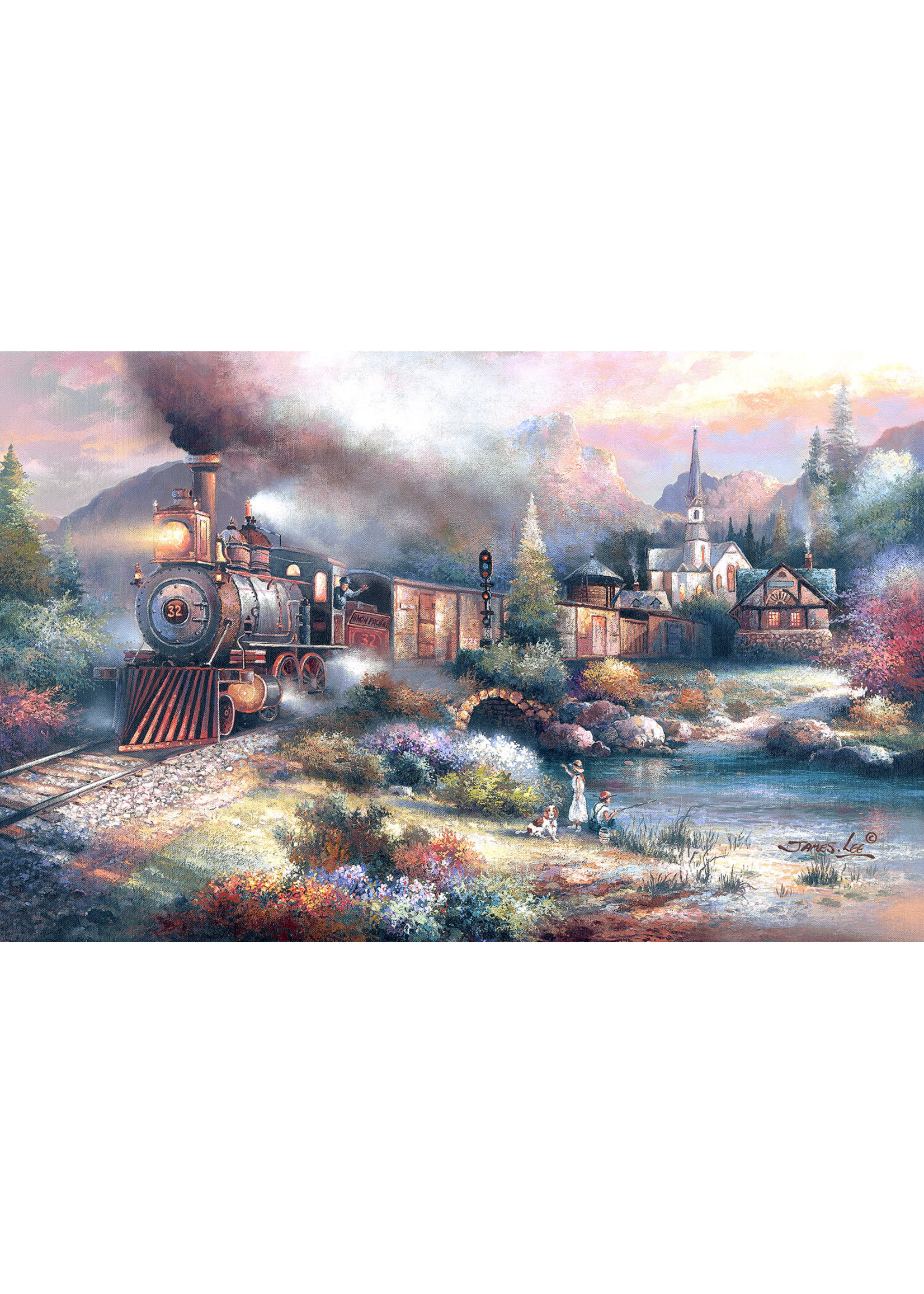 Sunsout Maryland Mountain Express Puzzle 1000 Pieces