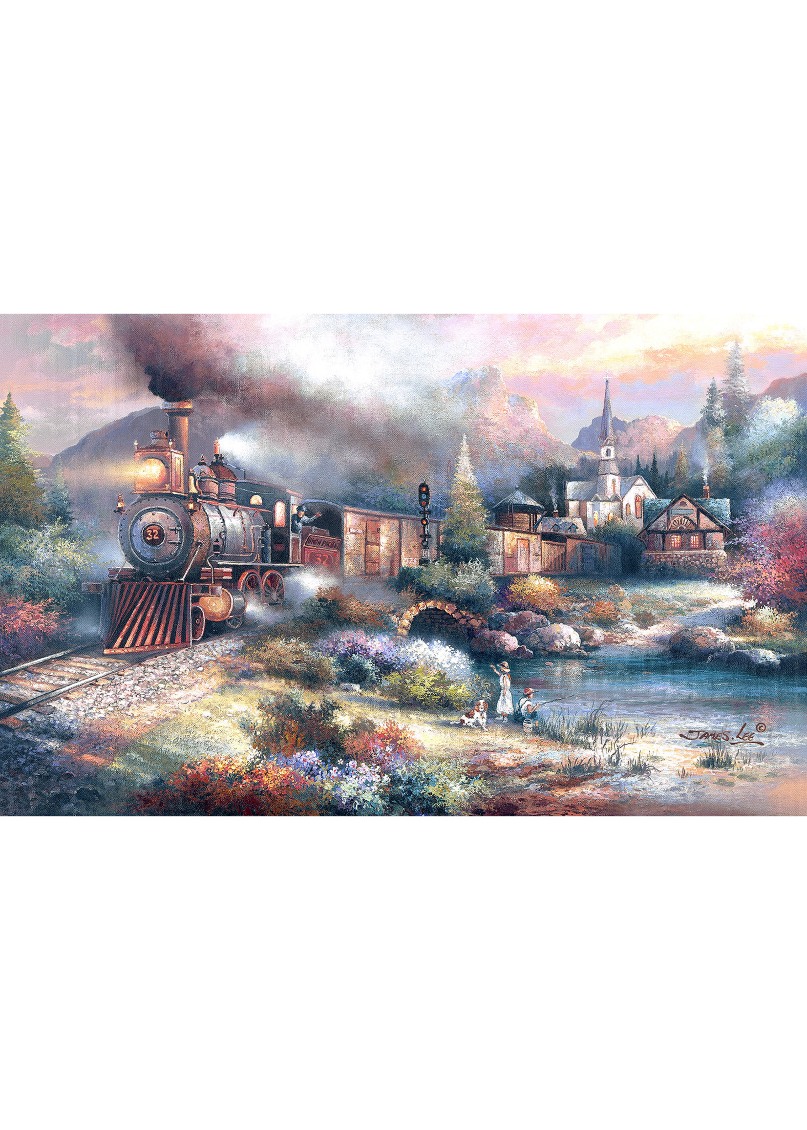 Sunsout Maryland Mountain Express Puzzle 300 Large Pieces