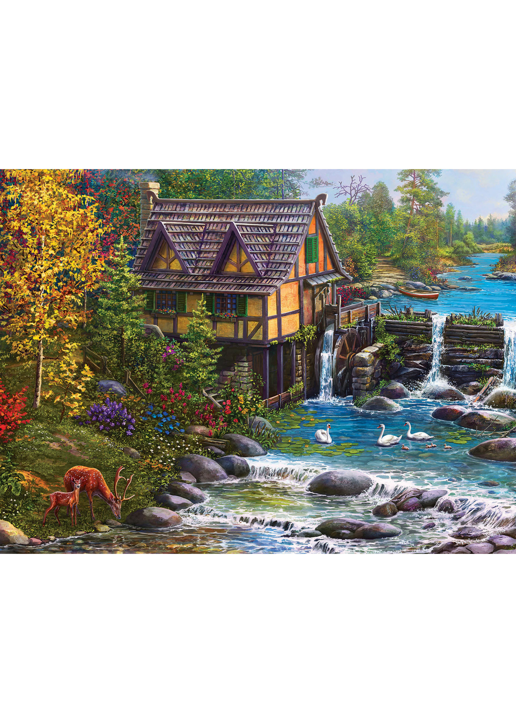 Sunsout Mill by the Stream 1000pc