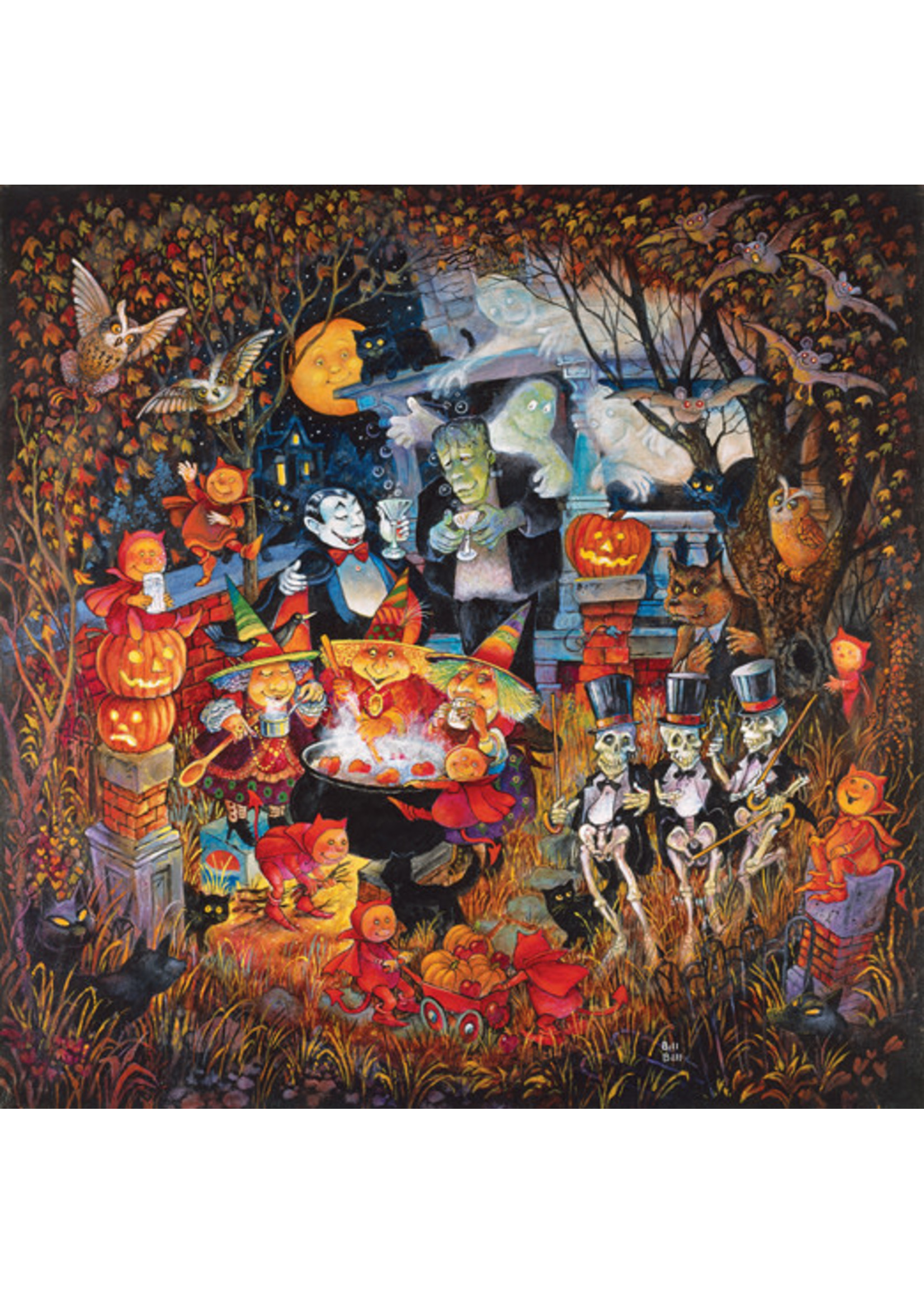 Sunsout Monsters Night Out Puzzle 1000 Pieces