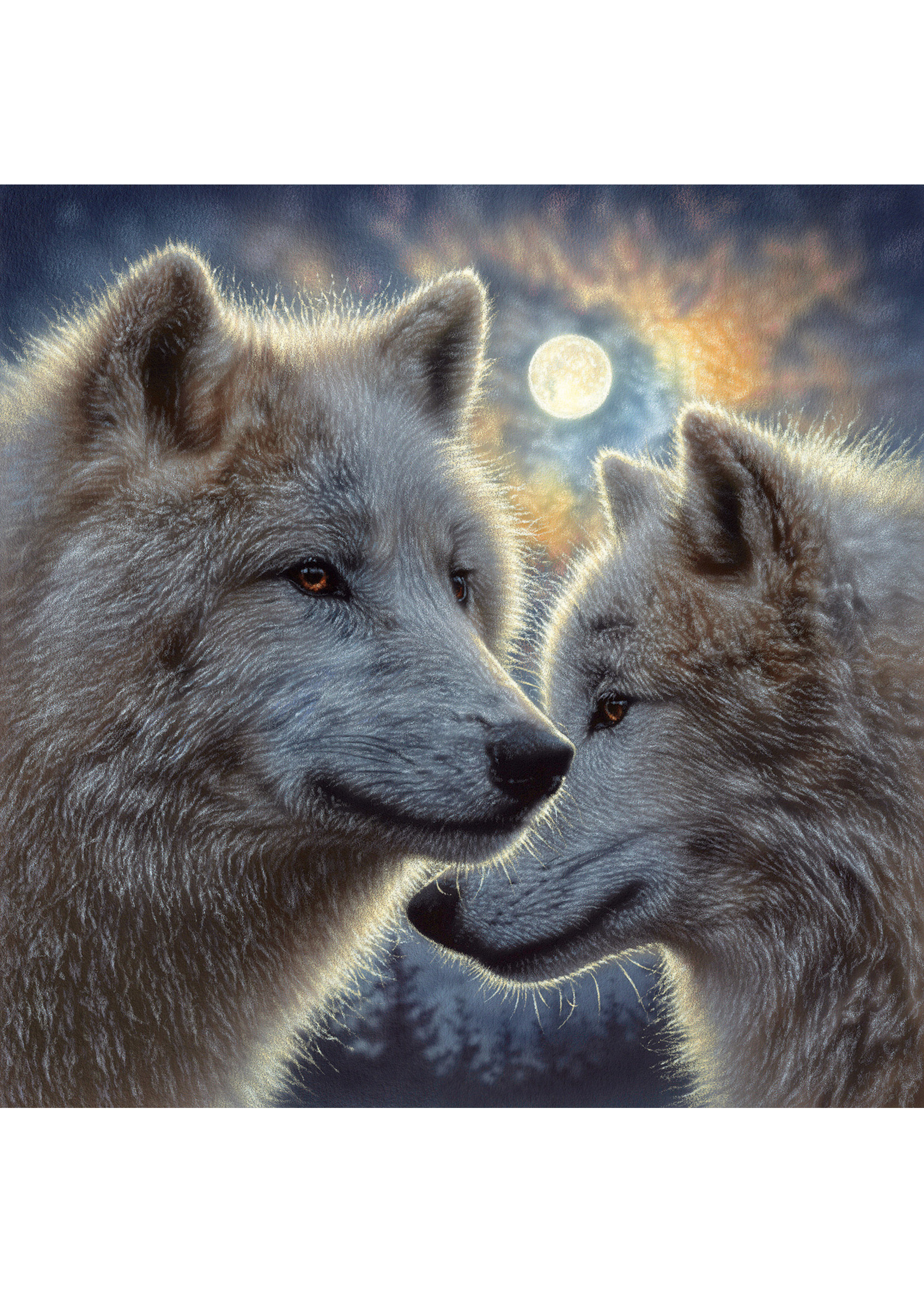 Sunsout Moonlight Mates Puzzle 500 Pieces