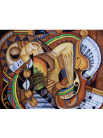 Sunsout Musical Ties Puzzle 1000 Pieces