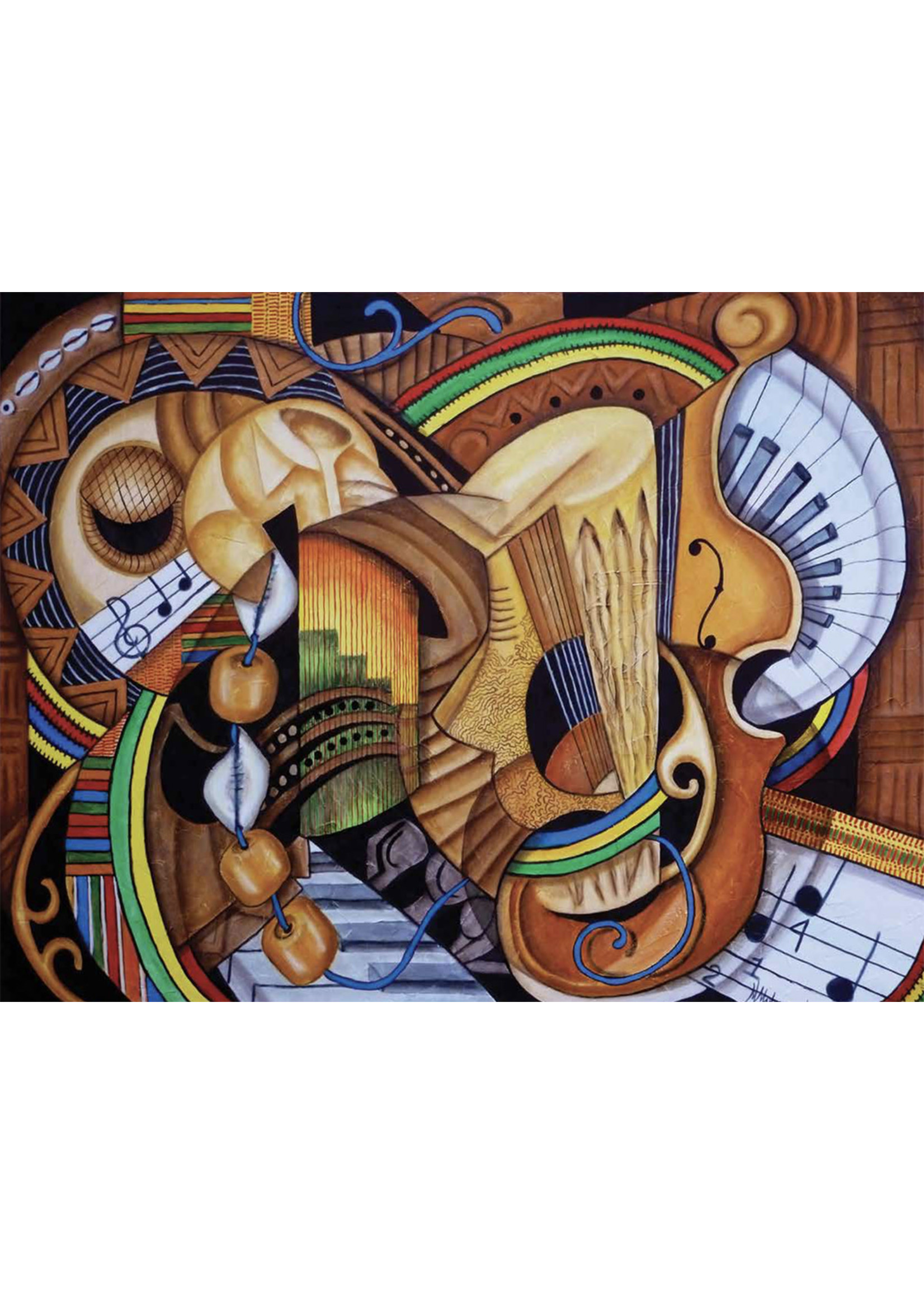 Sunsout Musical Ties Puzzle 1000 Pieces