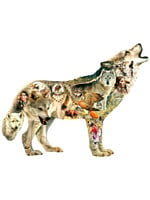 Sunsout Native American Wolf Special Shaped Puzzle 750 Pieces