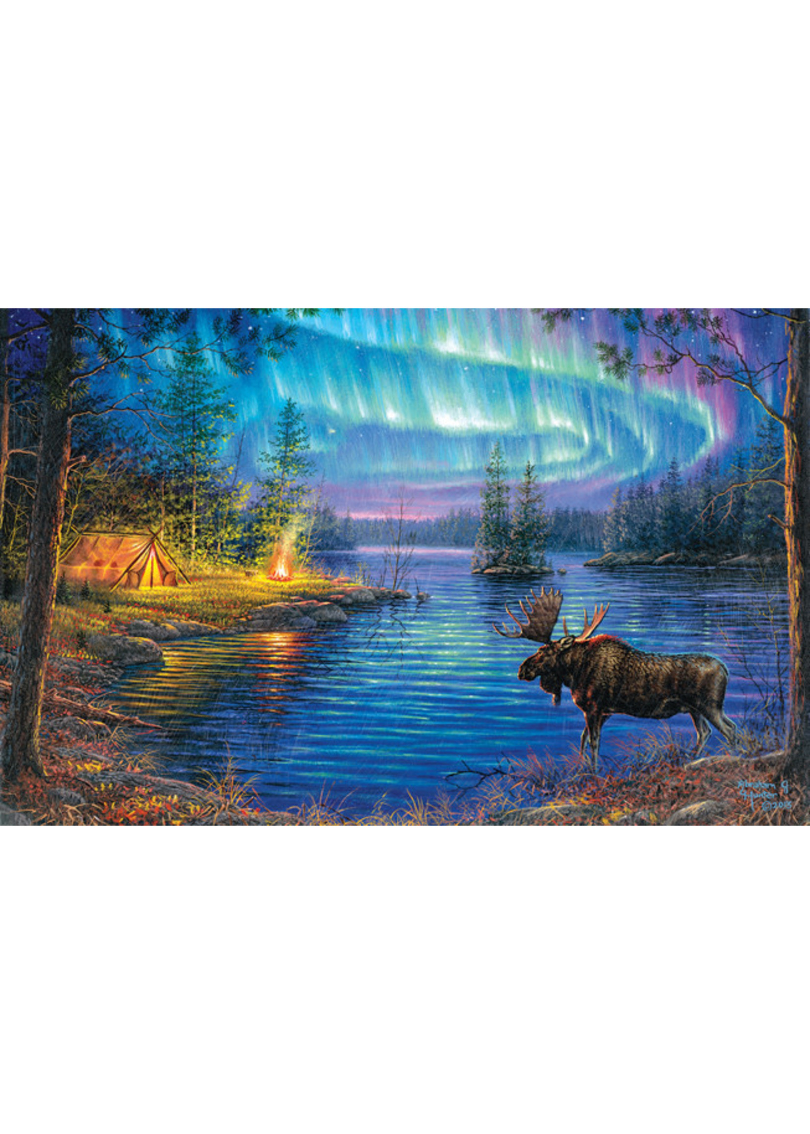 Sunsout Northern Night Puzzle 1000 Pieces