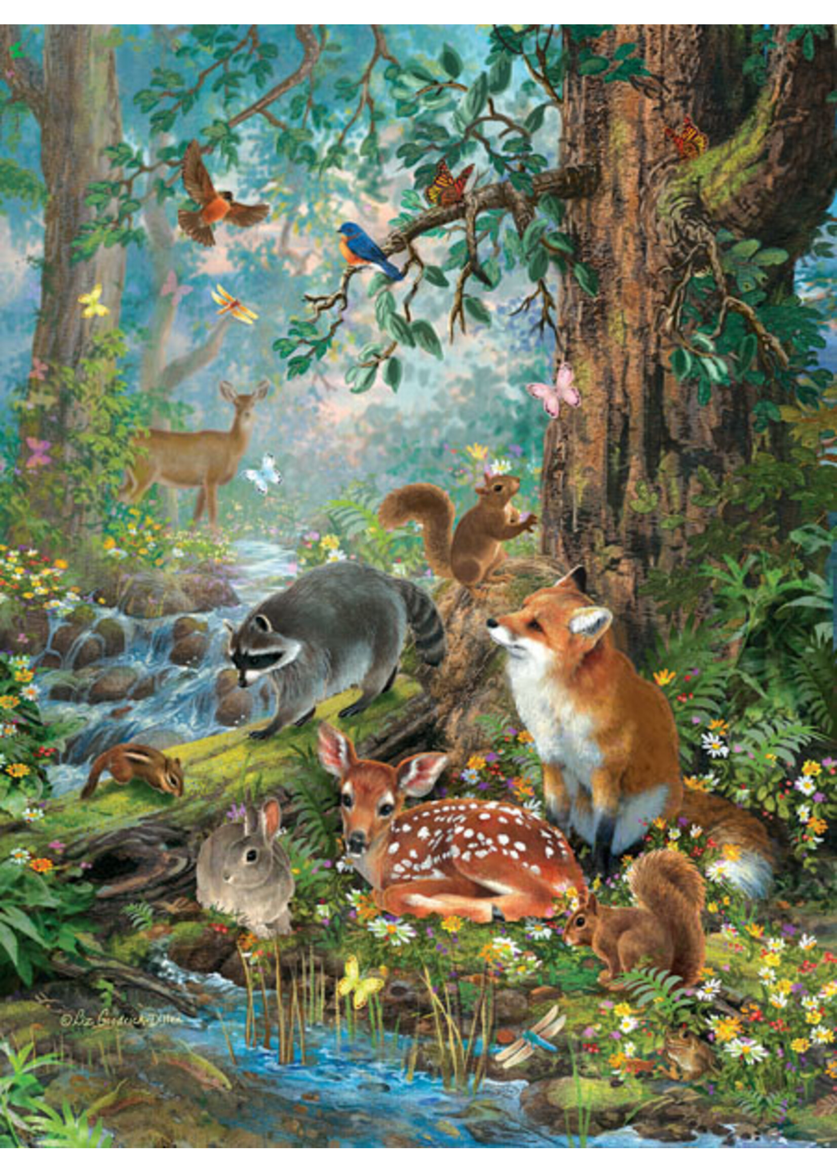 Sunsout Out in the Forest Puzzle 1000 Pieces
