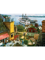 Sunsout Paddle Boat Landing Puzzle 500+ Large Pieces