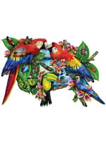 Sunsout Parrots in Paradise Special Shaped Puzzle 1000 Pieces