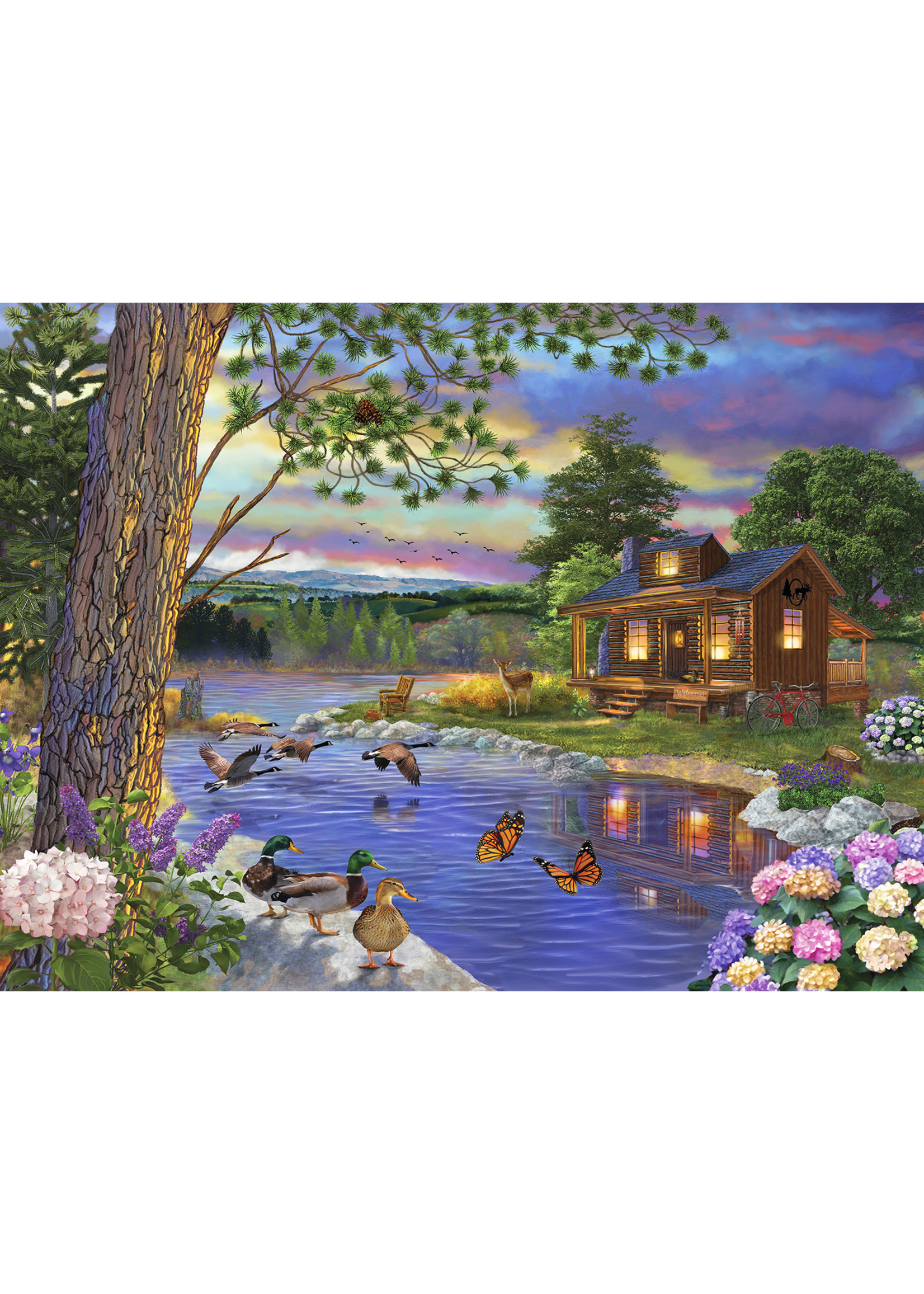 Sunsout Peace River Puzzle 1000 Pieces