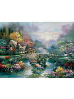 Sunsout Peaceful Cottage Puzzle 300 Large Pieces
