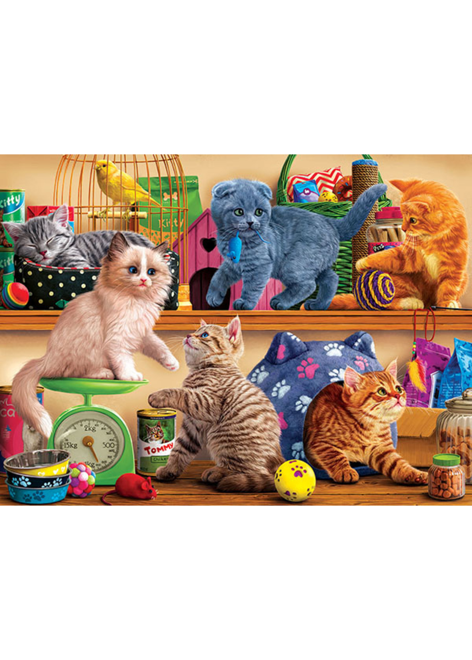 Sunsout Pet Shop Kittens Puzzle 1000 Pieces