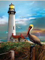 Sunsout Pigeon Point Lighthouse Puzzle 500 Pieces