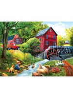 Sunsout Playing Hookey at the Mill Puzzle 1000 Pieces