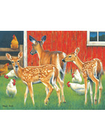 Sunsout Polka Dot Twins Puzzle 300 Large Pieces