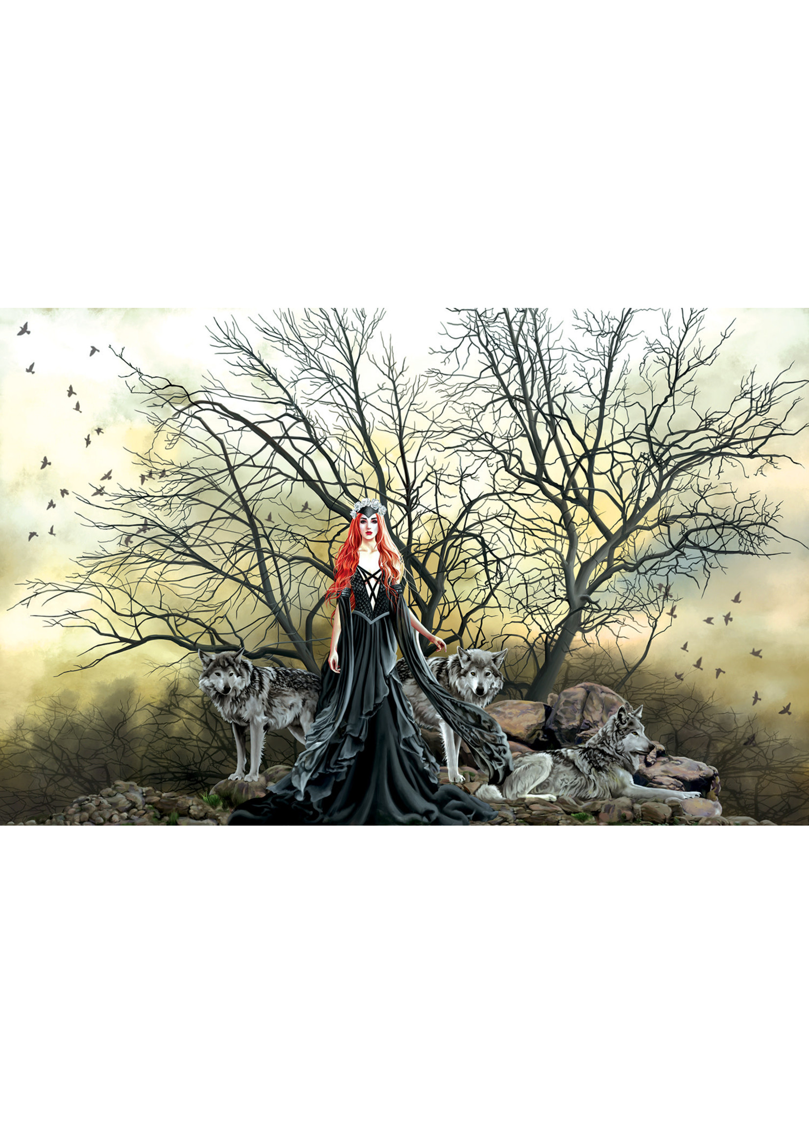 Sunsout Red Haired Witch Puzzle 1000 Pieces