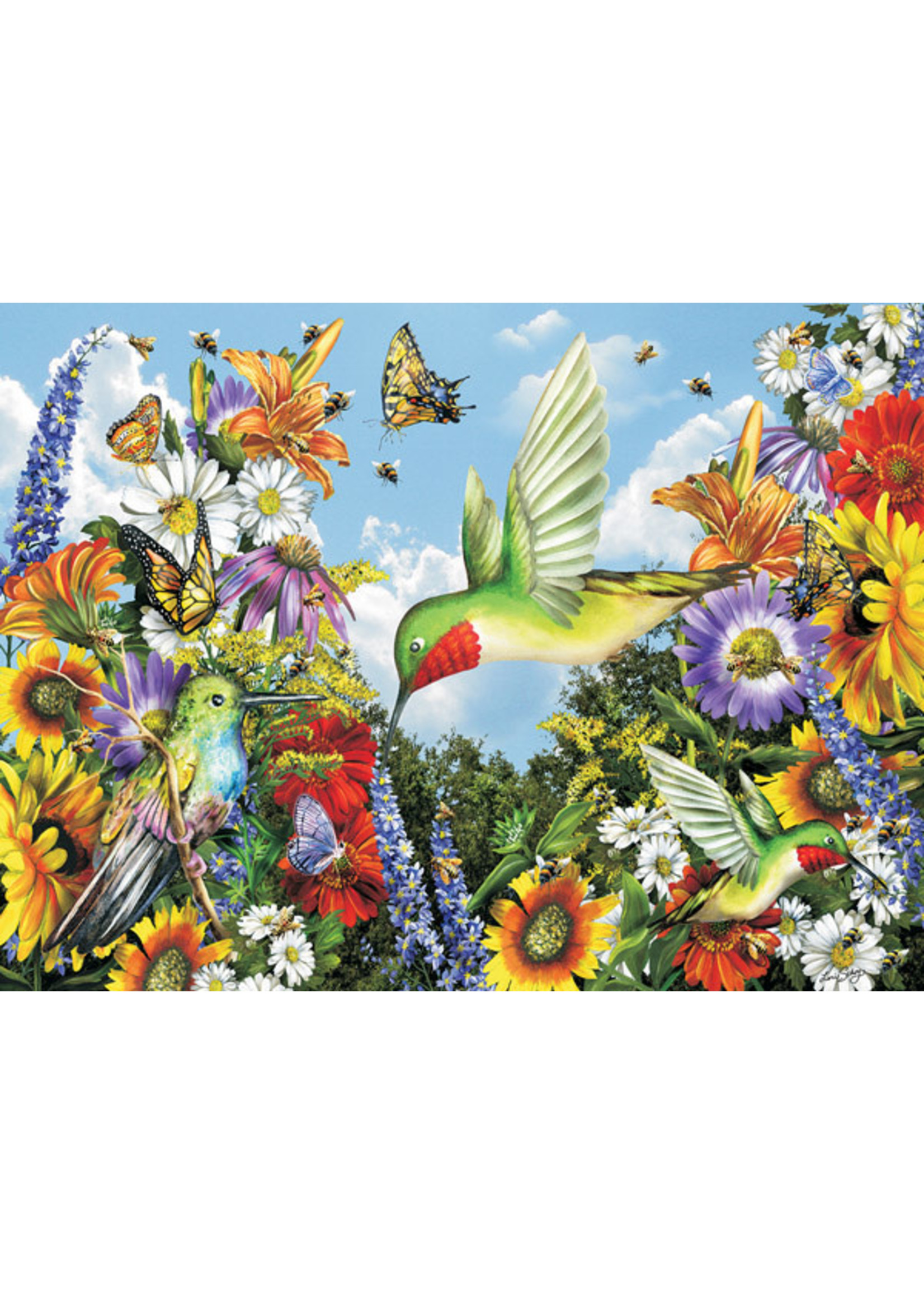 Sunsout Save the Bees Puzzle 300 Large Pieces